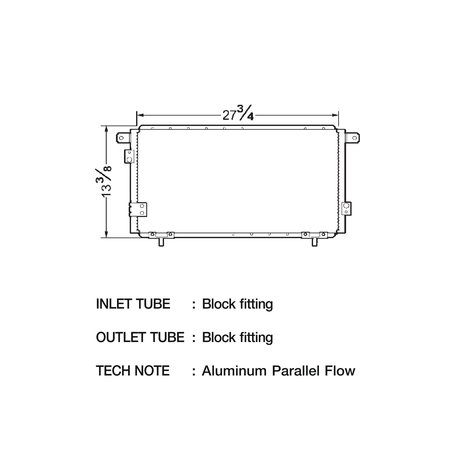 CSF RADIATORS 06-03 TOYOTA TUNDRA 10428